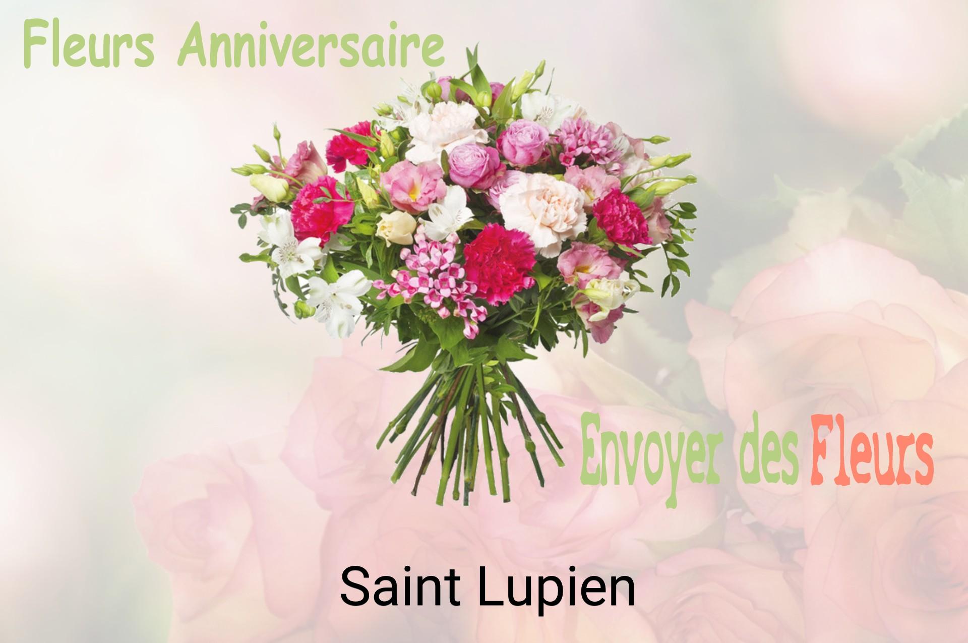 Bouquet de fleurs d’anniversaire livré à Saint-Lupien