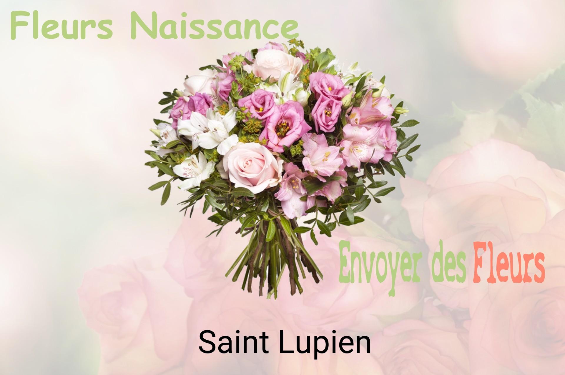 Bouquet de fleurs de naissance livré à Saint-Lupien